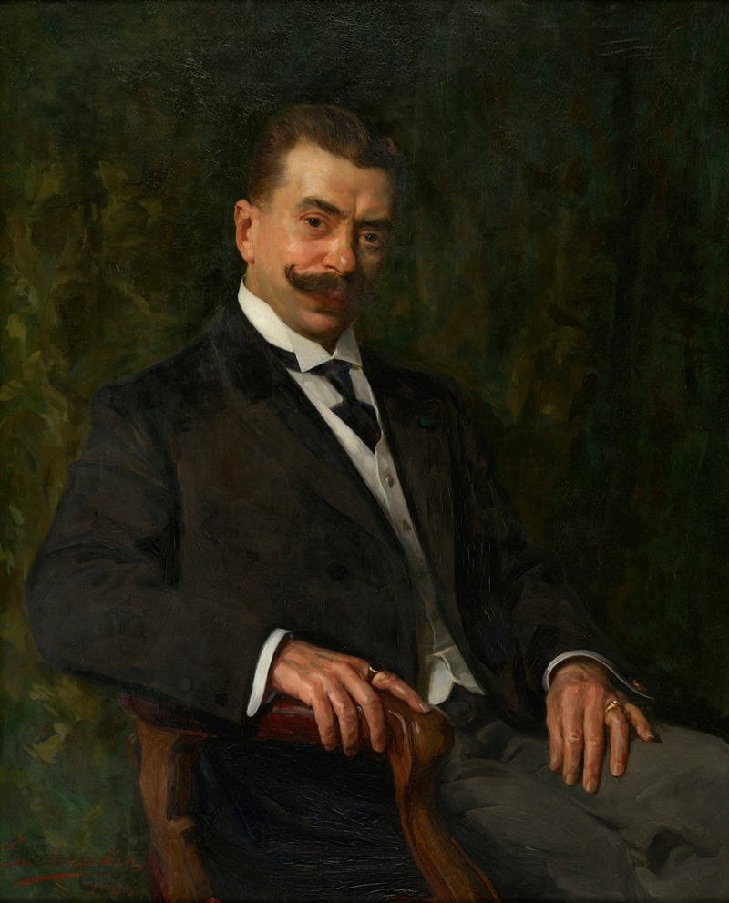 Willem Hendrik van Bilderbeek (1855-1918) by Leo Schaeken - Artvee