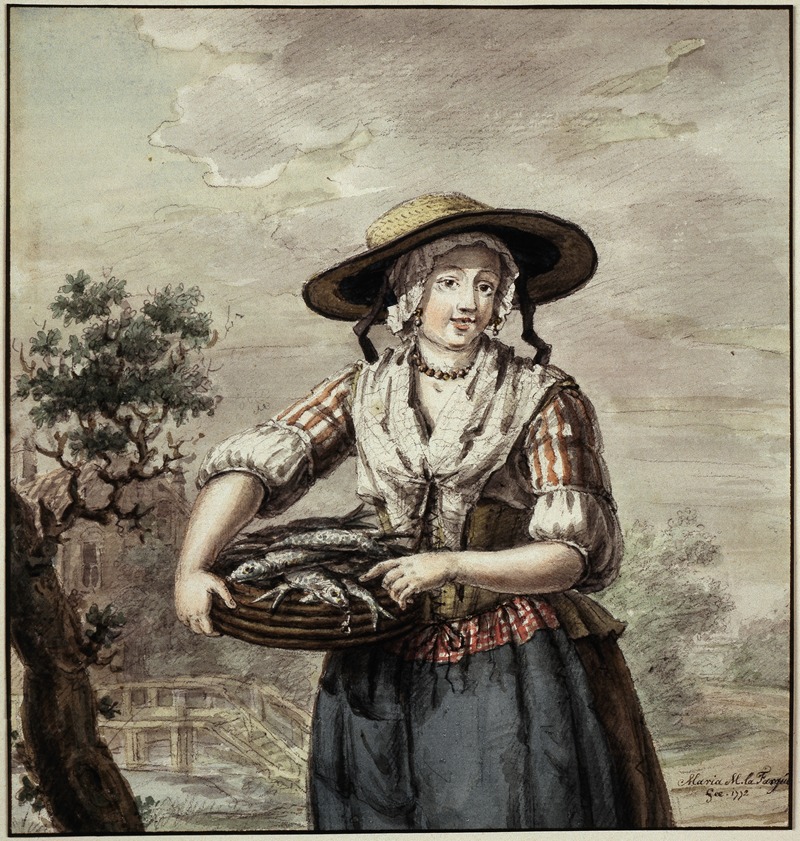 Maria Margaretha la Fargue - Fishwife