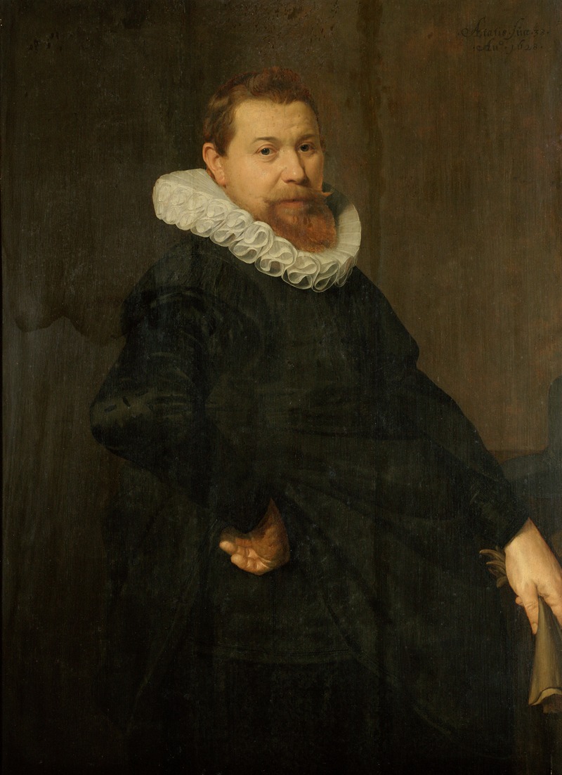 Nicolaes Eliasz. Pickenoy - Portrait of a man, called Jan van Foreest (1586-1651)