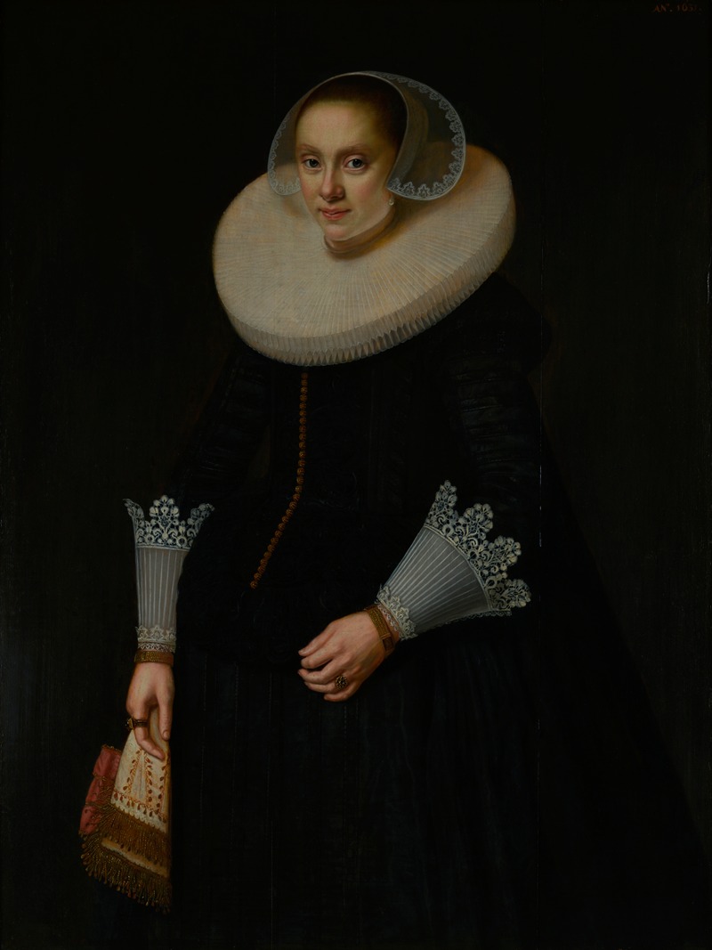 Nicolaes Eliasz. Pickenoy - Portrait of a woman
