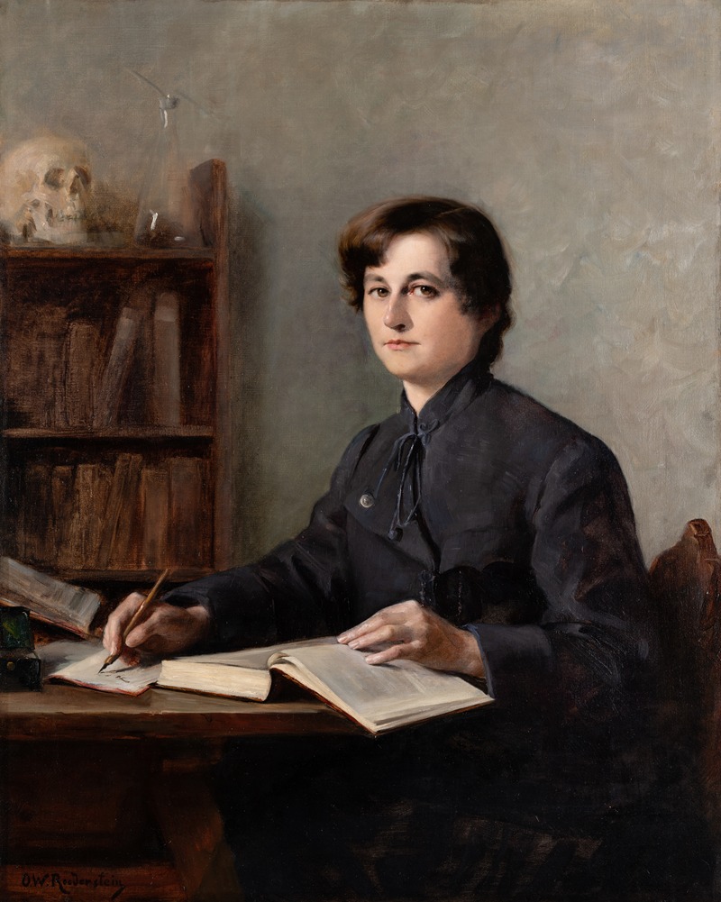 Ottilie Wilhelmine Roederstein - Portrait of Dr. Elisabeth Winterhalter