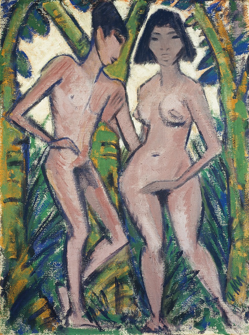 Otto Mueller - Adam and Eve