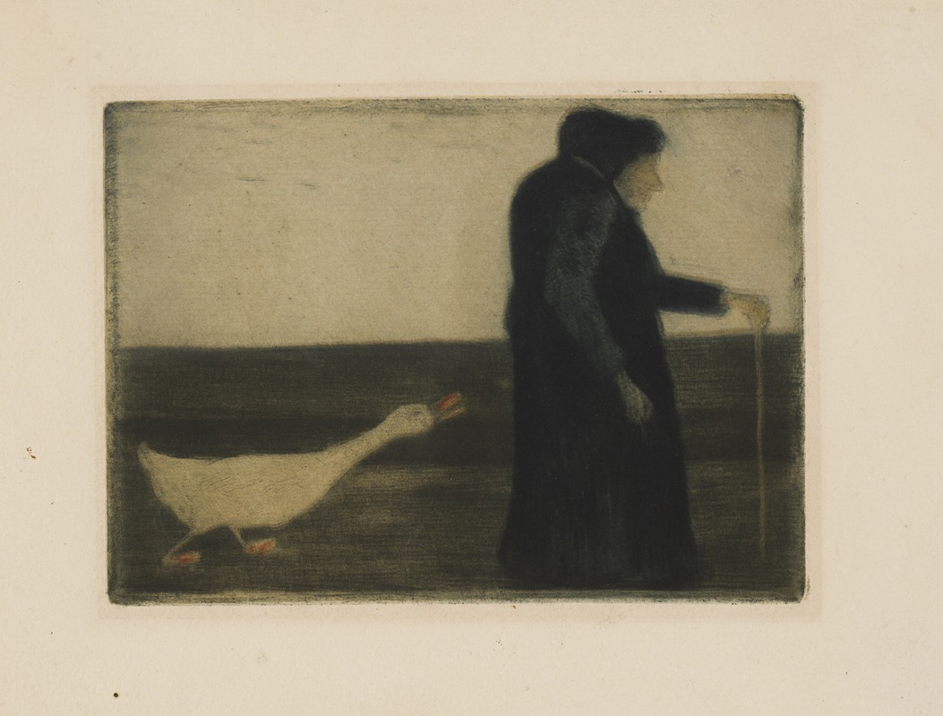 Paula Modersohn-Becker - The Woman with the Goose