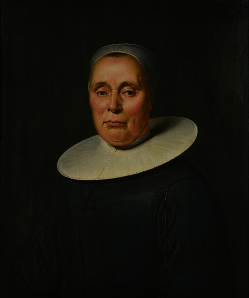 Petrus Schotanus à Sterringa - Portrait of an unknown woman