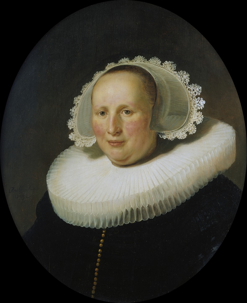 Rembrandt van Rijn - Portrait of Maertgen van Bilderbeecq