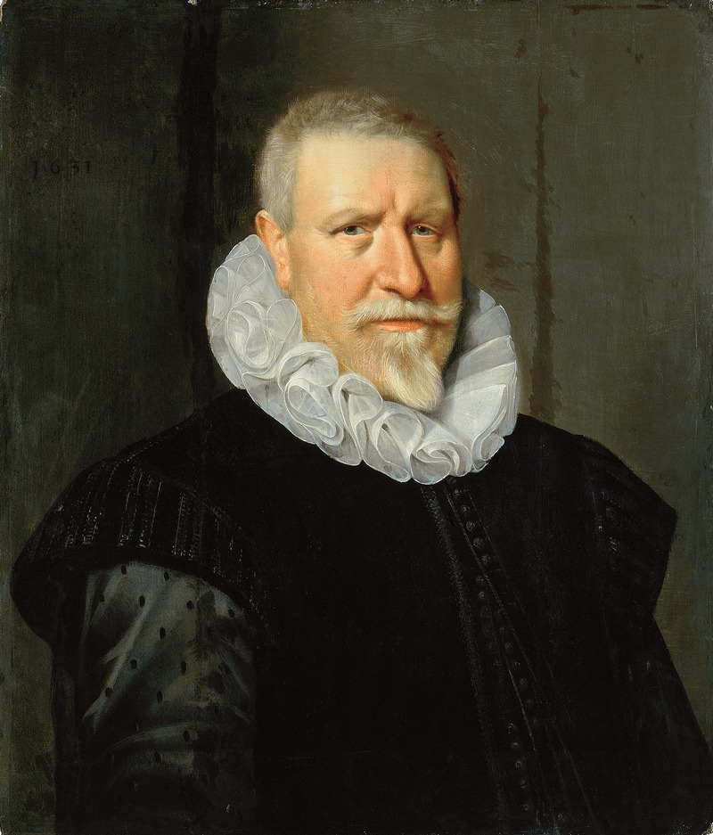 Thomas de Keyser - Portrait of an elderly Man