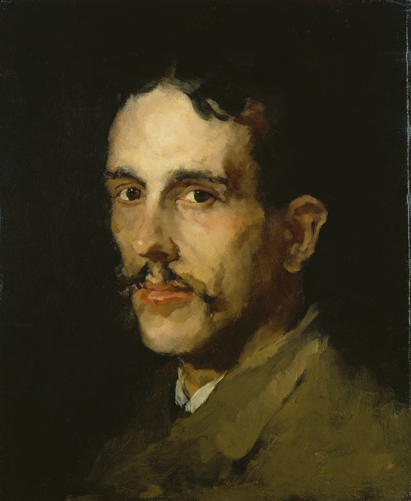 Wilhelm Leibl - Portrait of the Painter Louis Eysen