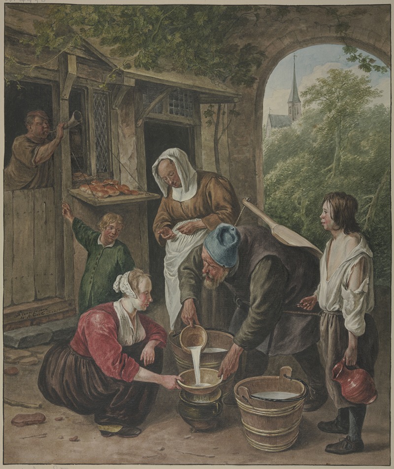 Wybrand Hendriks - The milk seller