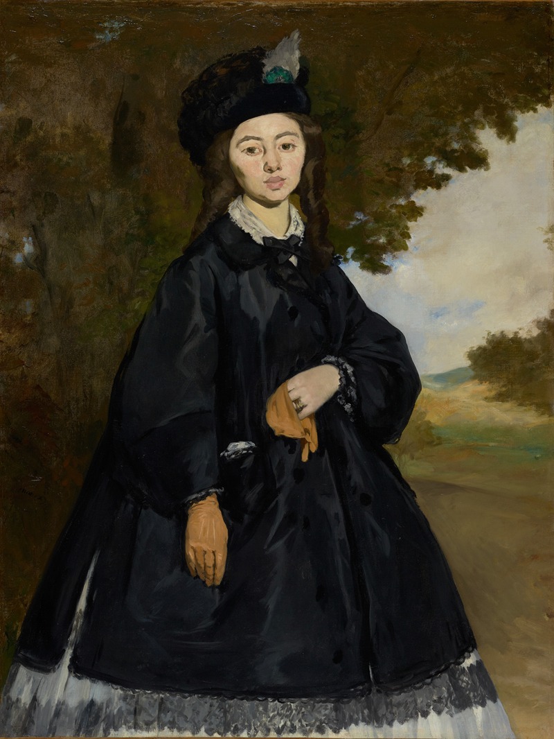 Édouard Manet - Portrait of Madame Brunet