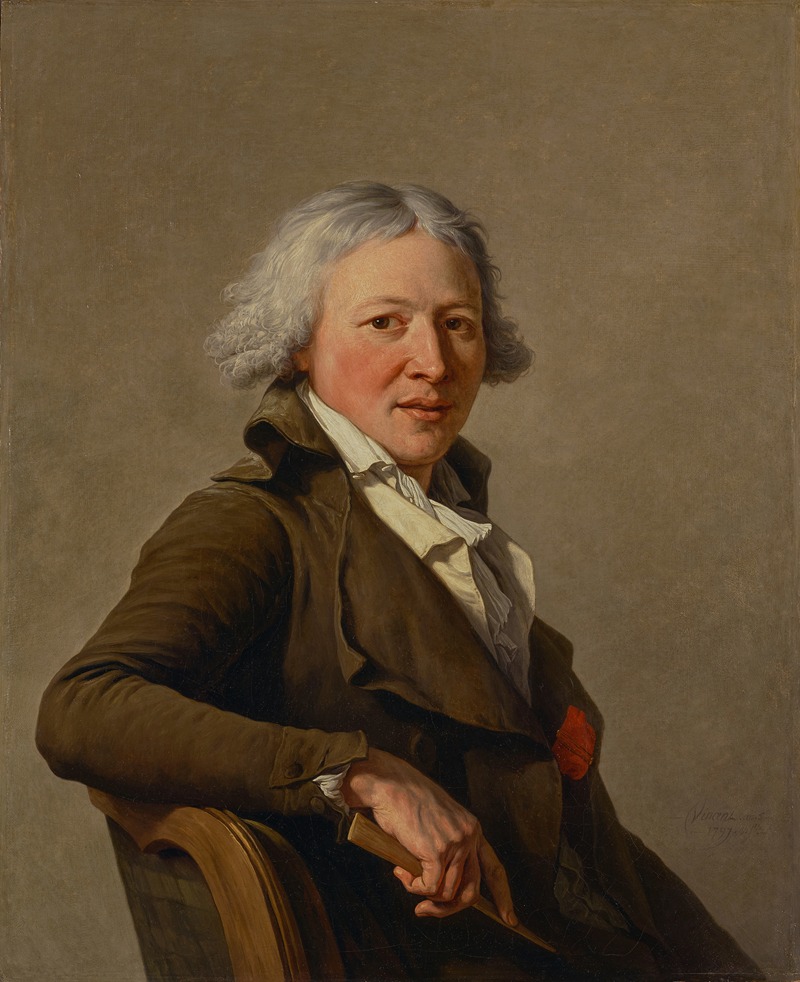 François-André Vincent - Portrait of the Sculptor Roland
