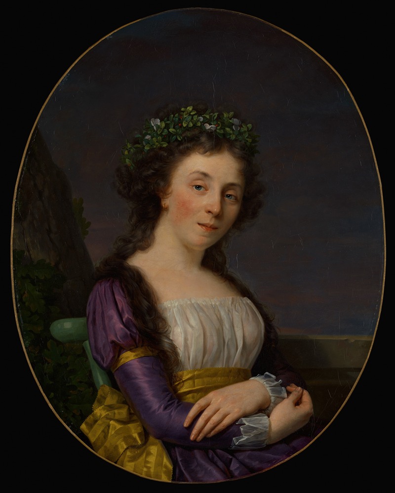 Francois Xavier Fabre - Portrait of Marie-Louise Joubert, neé Poulletier de Perigny