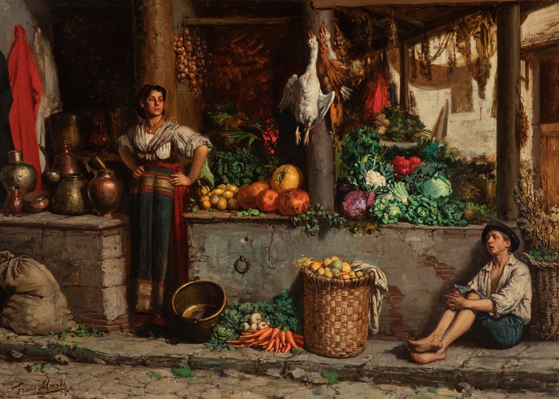 Franz Meerts - Marché aux légumes