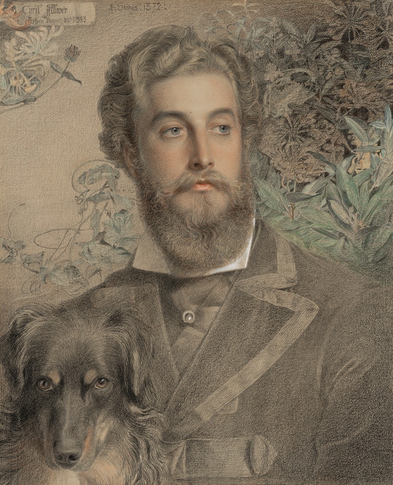 Frederick Sandys - Portrait of Cyril Flower, Lord Battersea