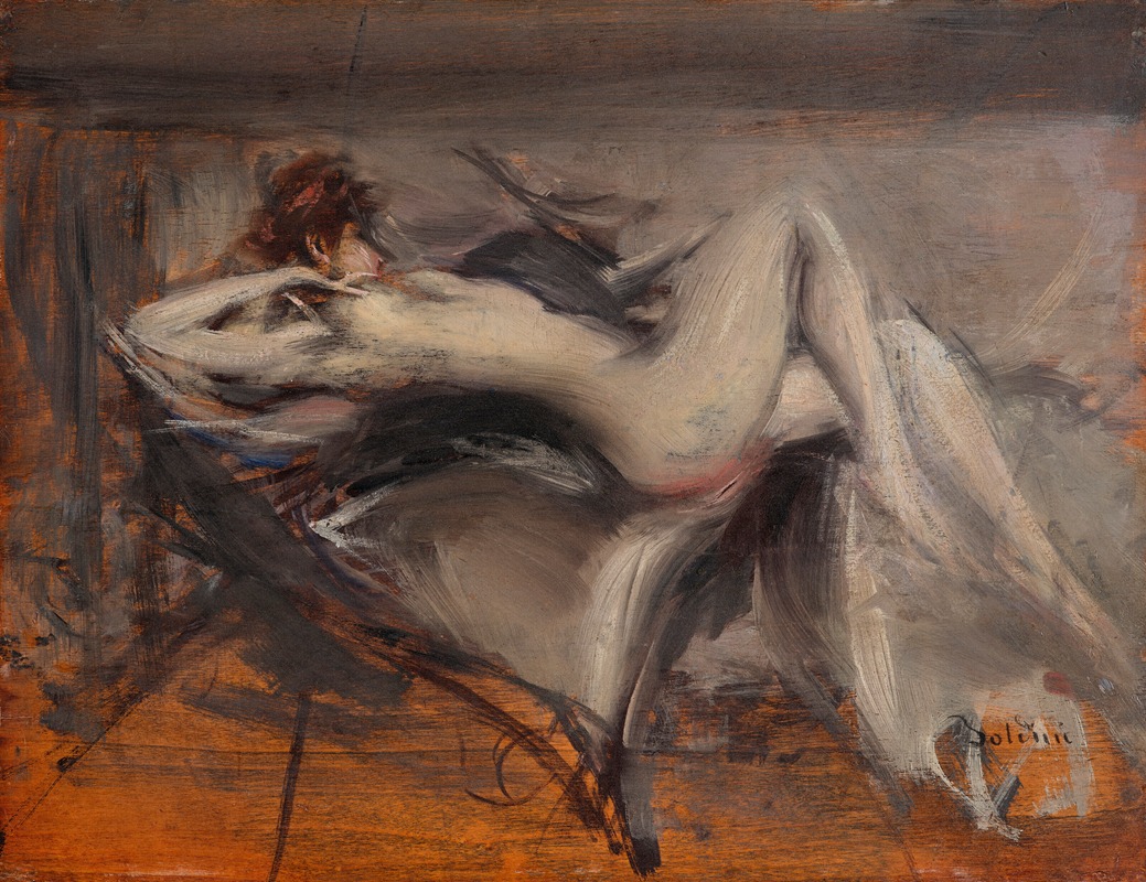 Giovanni Boldini - Nudo femminile