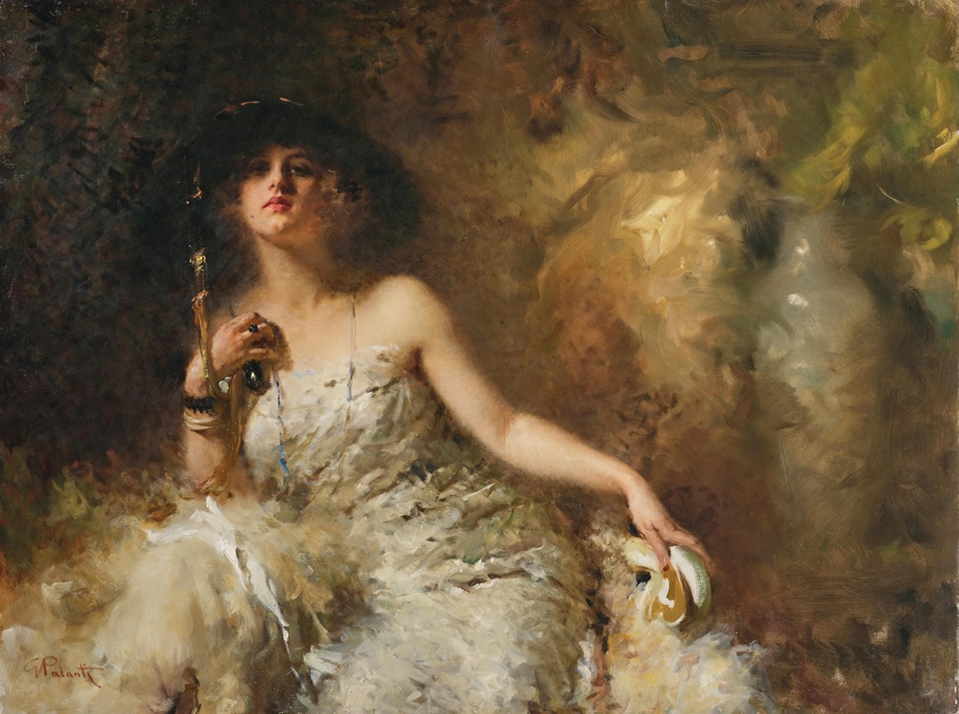 Giuseppe Palanti - Portrait of a Seated Lady (Ritratto di donna seduta)