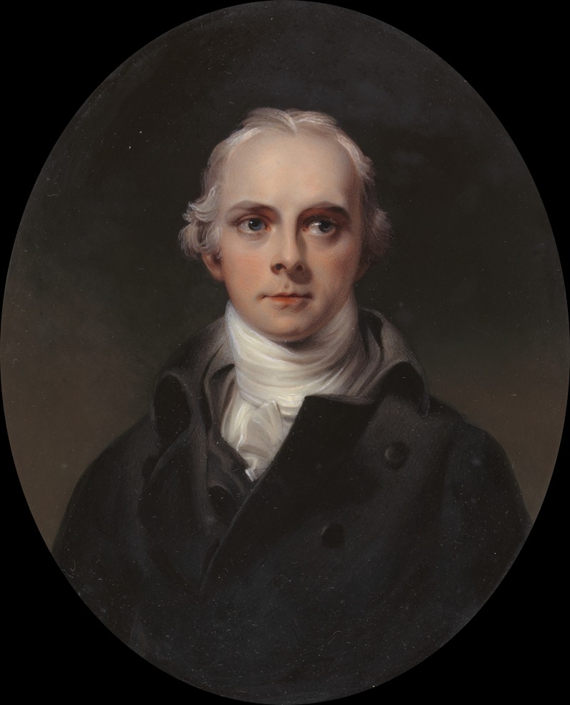 Henry Bone - Portrait of Samuel Lyons