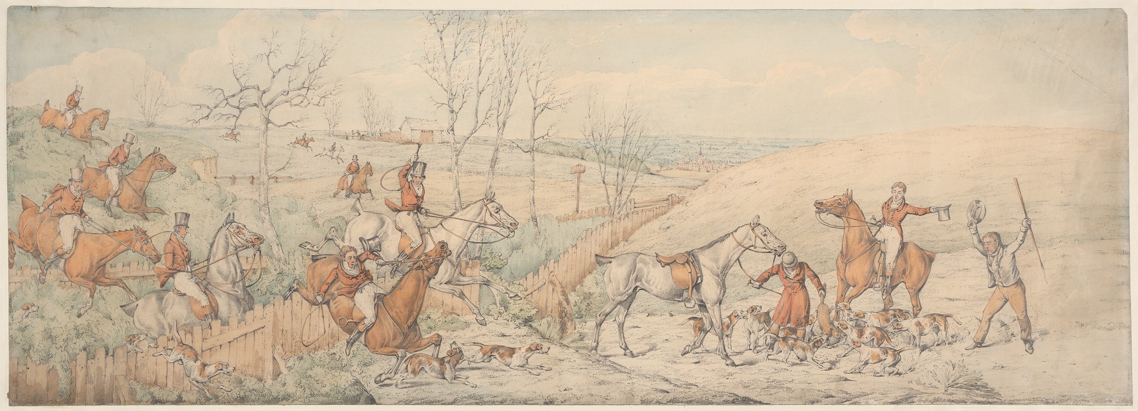 Henry Thomas Alken - Foxhunting; The Death