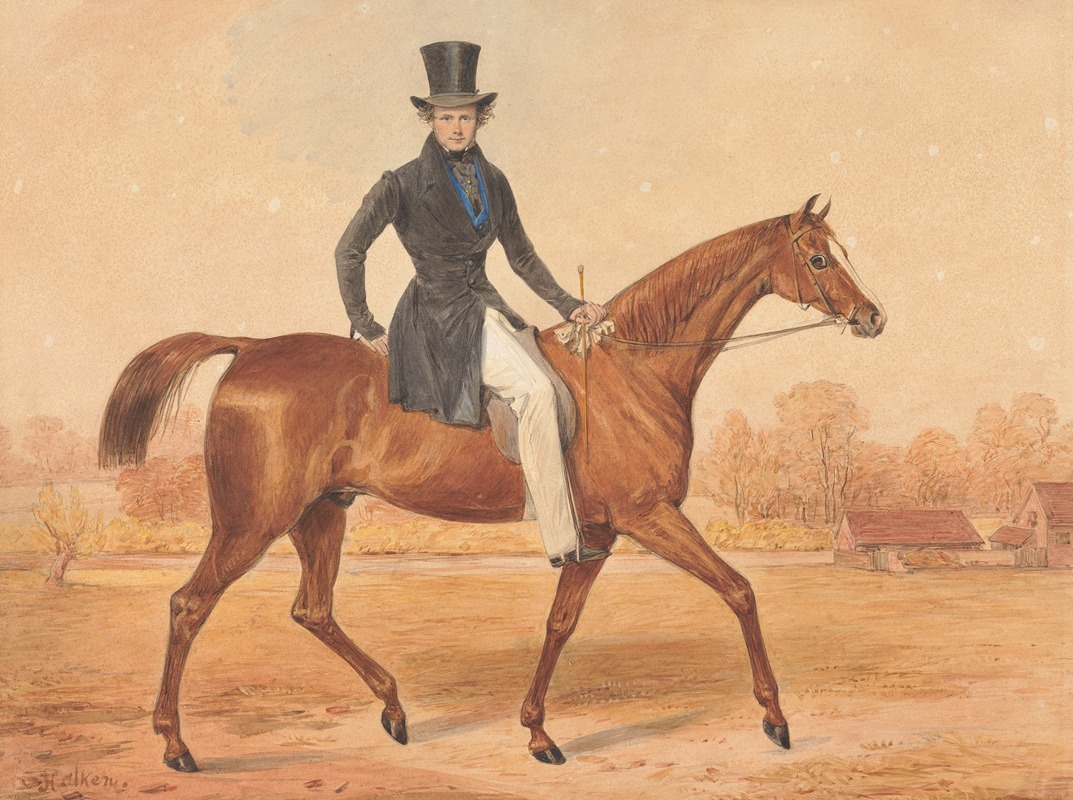 Henry Thomas Alken - H. Grant on Horseback
