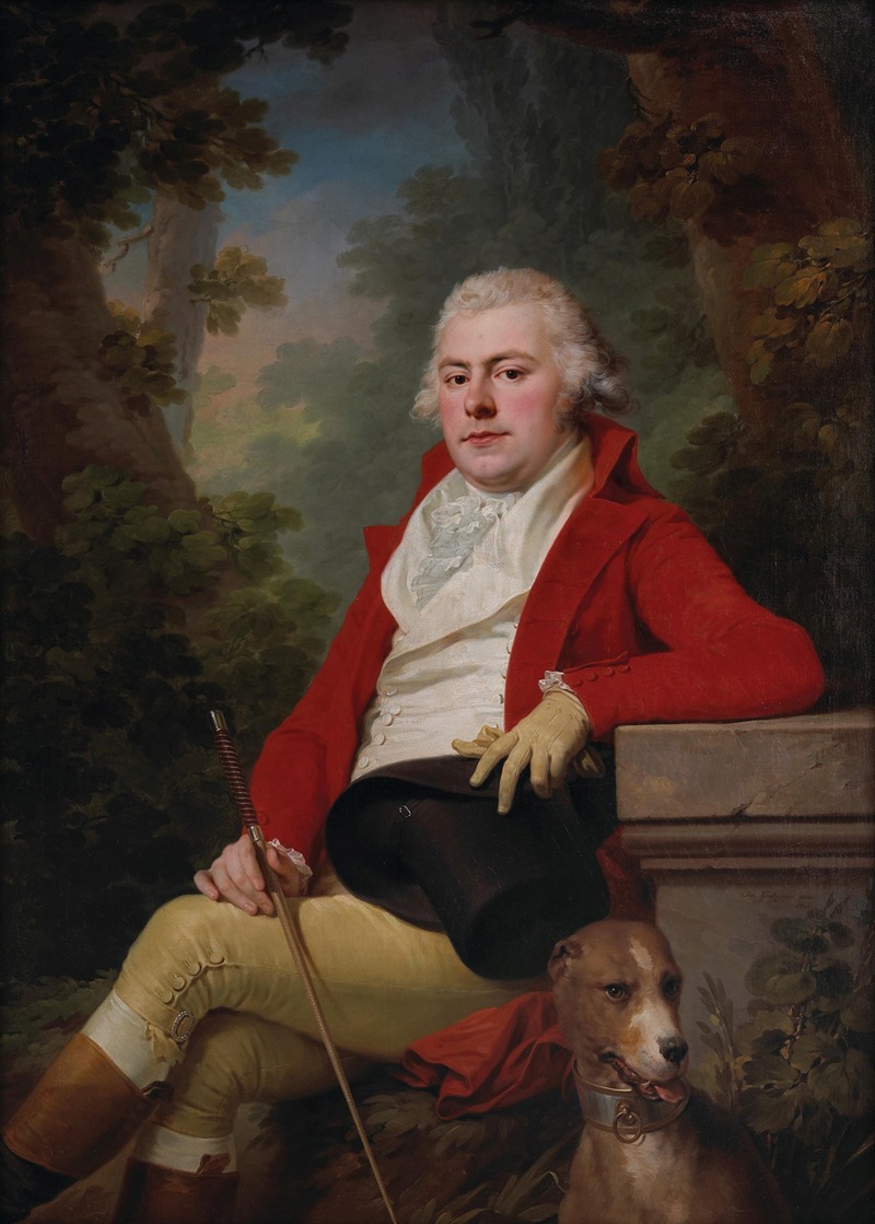 Josef Kreutzinger - Portrait of Prince Alexis Andréevitch Galitzine (1767–1800)