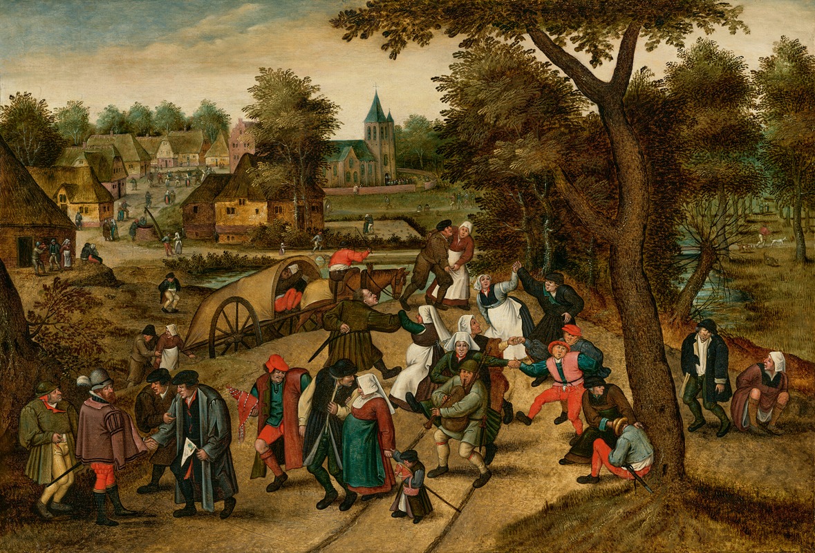 Pieter Brueghel The Younger - Return from the Kermesse