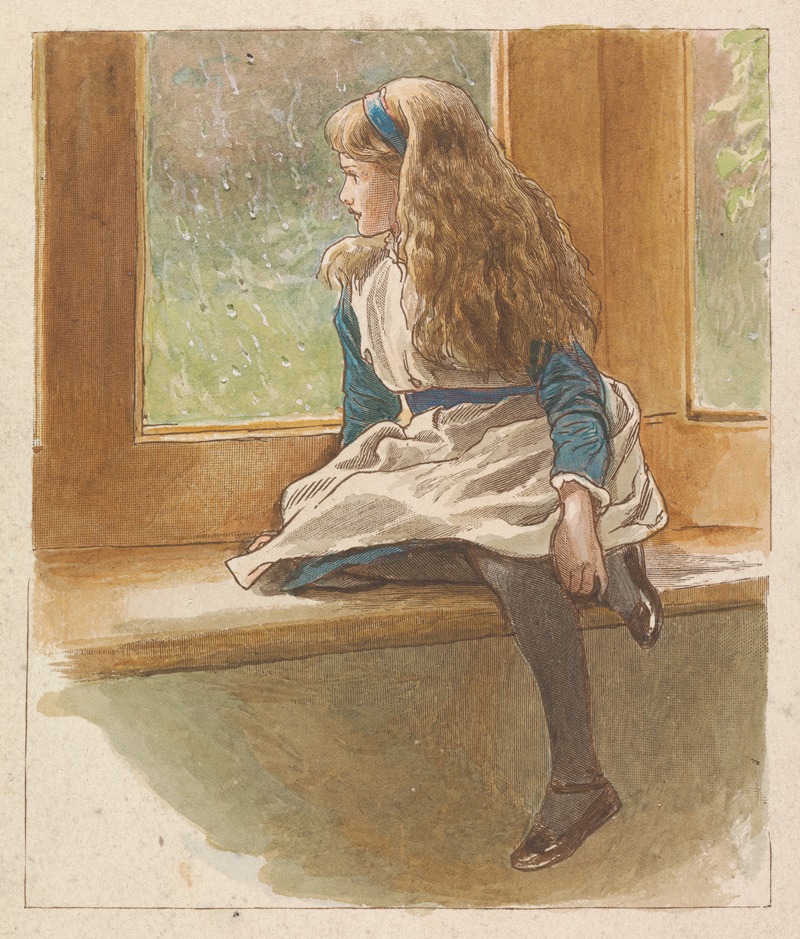 Robert Barnes - Girl at a Window