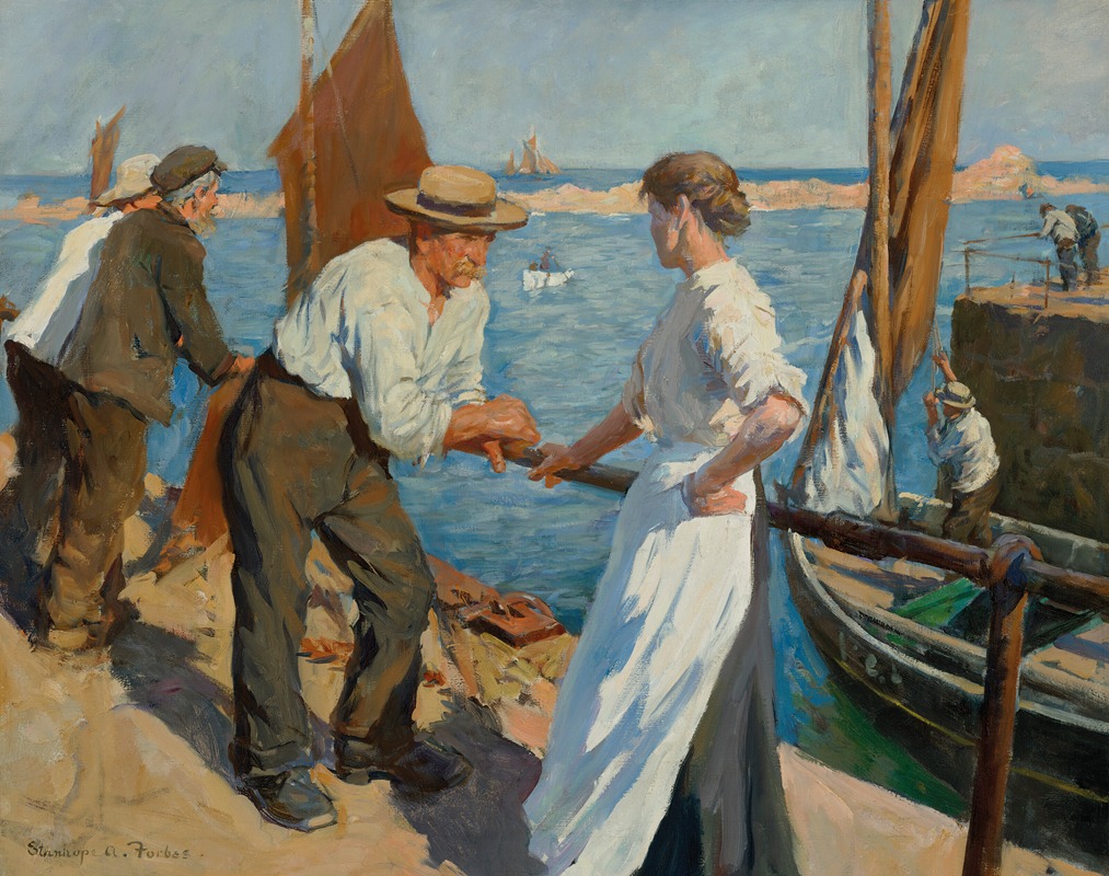 Stanhope Alexander Forbes - The Pier Head