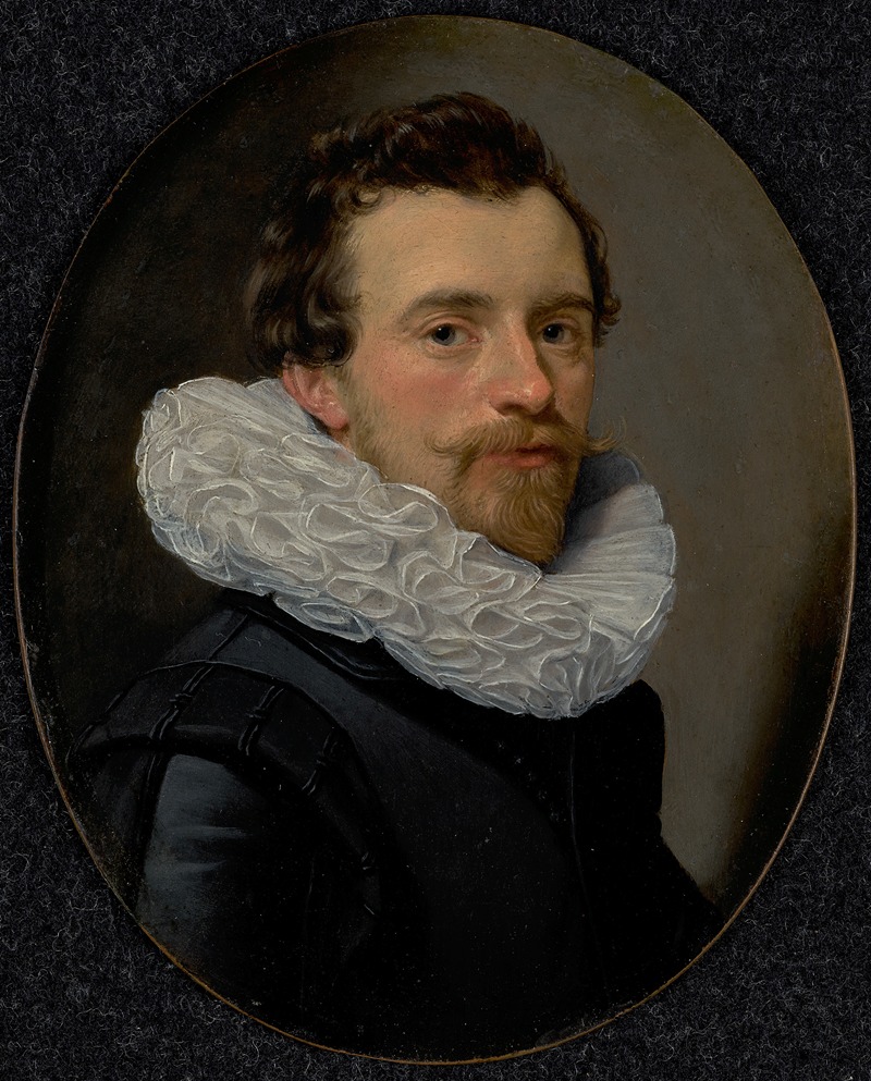 Thomas de Keyser - Portrait of a Young Man with a Ruff
