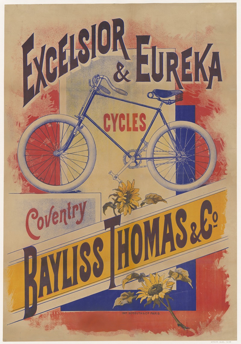 Imp. Kossuth & Cie - Excelsior & Eureka. Cycles, Coventry. Bayliss Thomas & Co