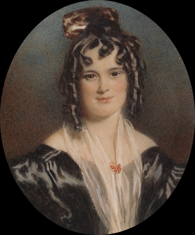 Alfred Edward Chalon - Mrs. Mary Cawse