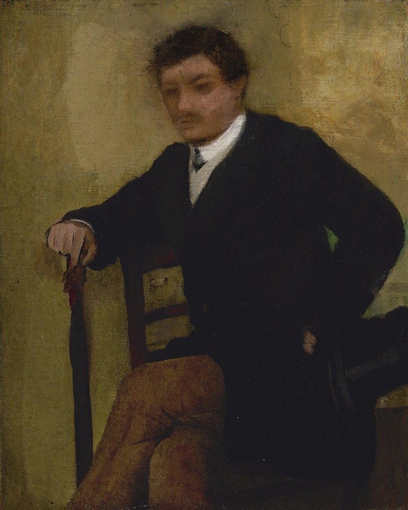 Edgar Degas - Portrait d’homme assis