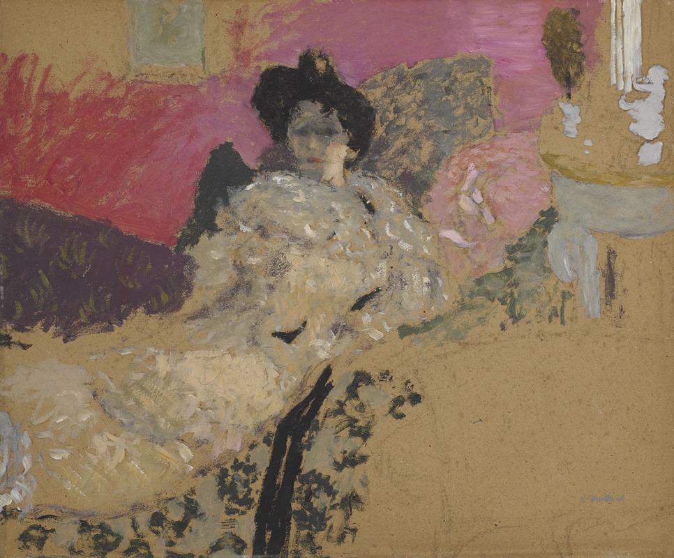Édouard Vuillard - Étude pour le portrait de Madame Delierre
