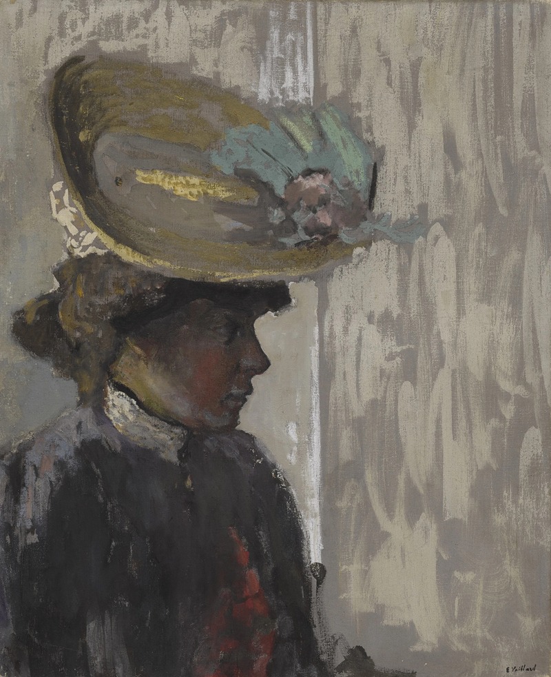 Édouard Vuillard - Modèle au grand chapeau
