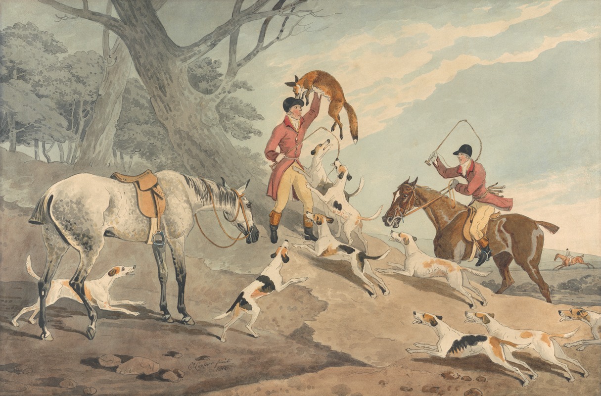 Edwin Cooper - Foxhunting: The Death