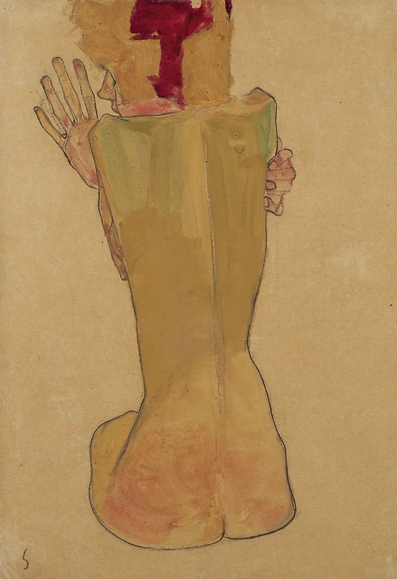 Egon Schiele - Study of the Artist’s Sister