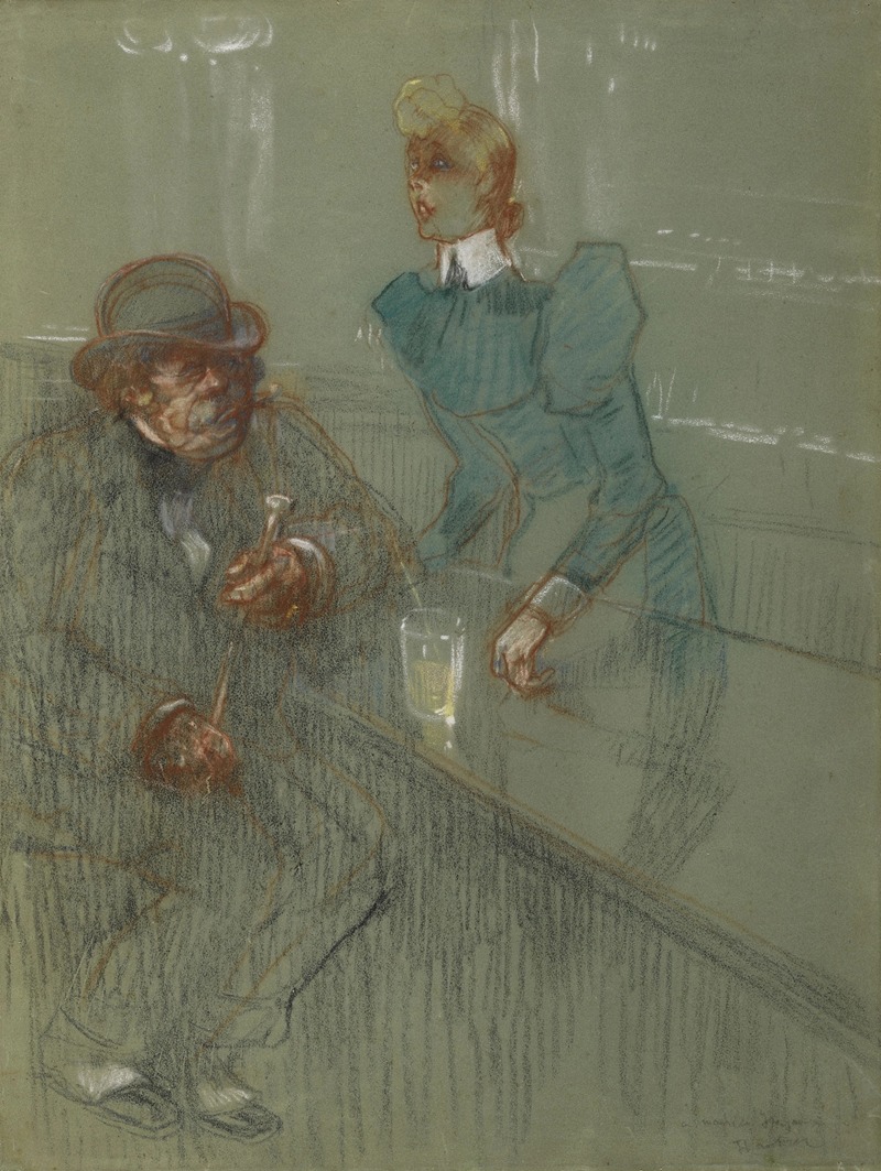 Henri de Toulouse-Lautrec - Bar-maid