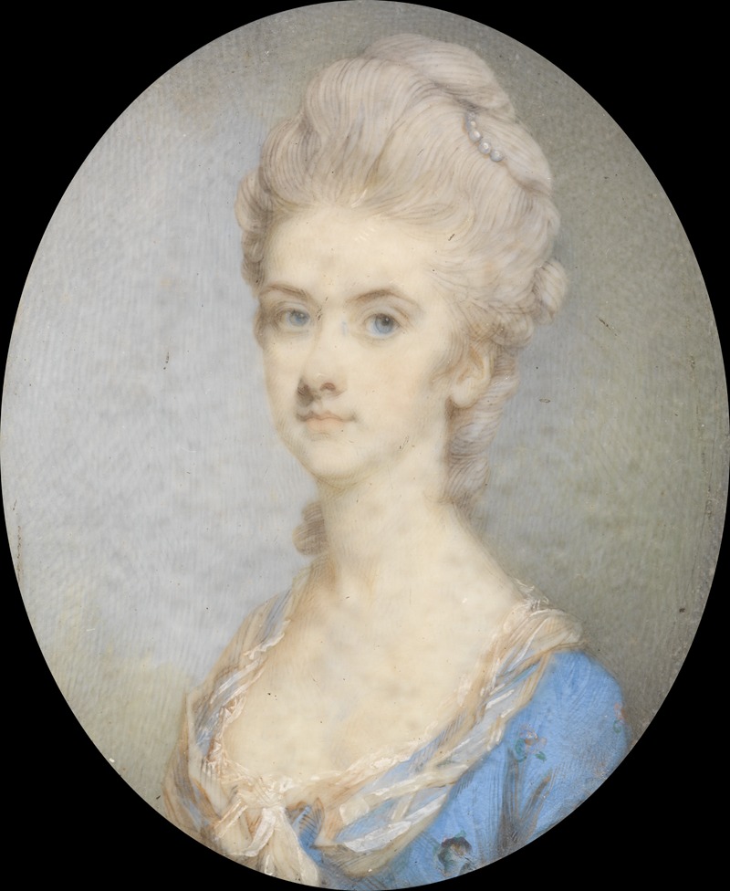 Jeremiah Meyer - Portrait of a Lady