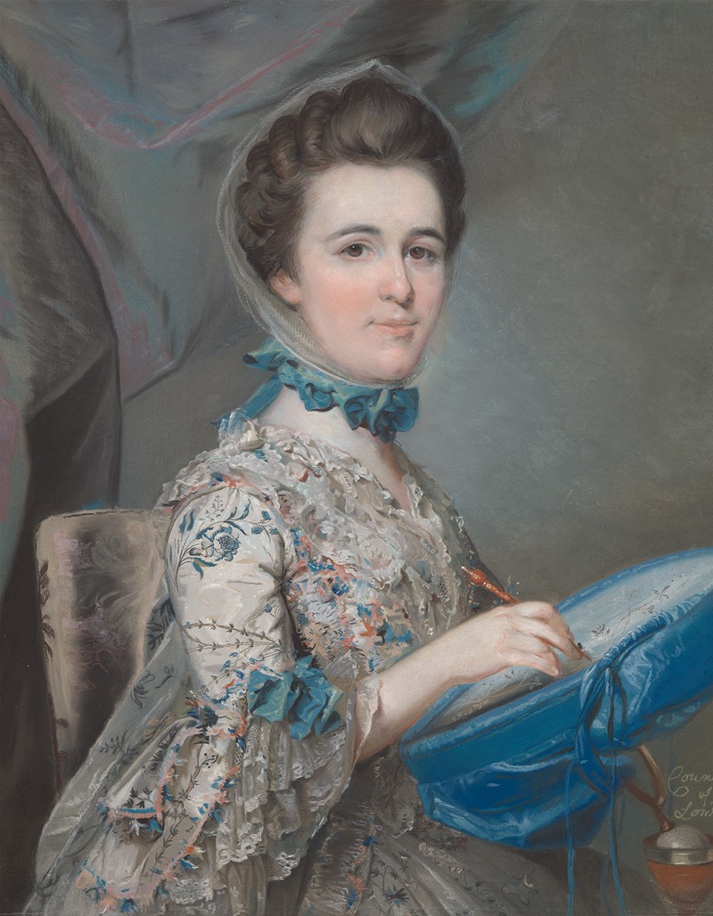 Lady Mary Lowther - Self-portrait