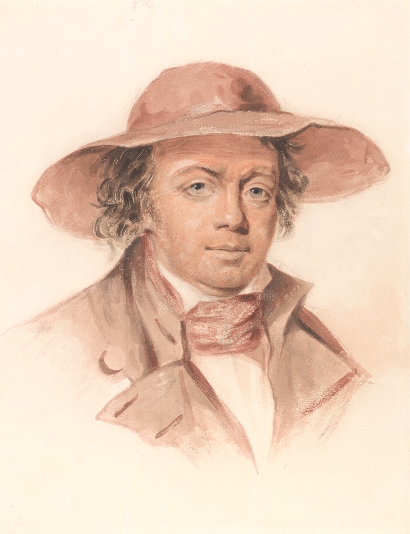 Luke Clennell - Man in a Brimmed Hat
