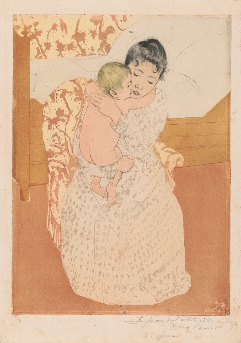 Mary Cassatt - Maternal caress