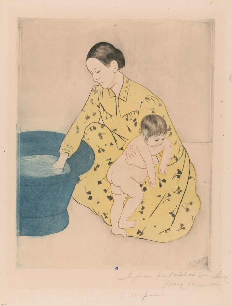 Mary Cassatt - The bath (the tub)