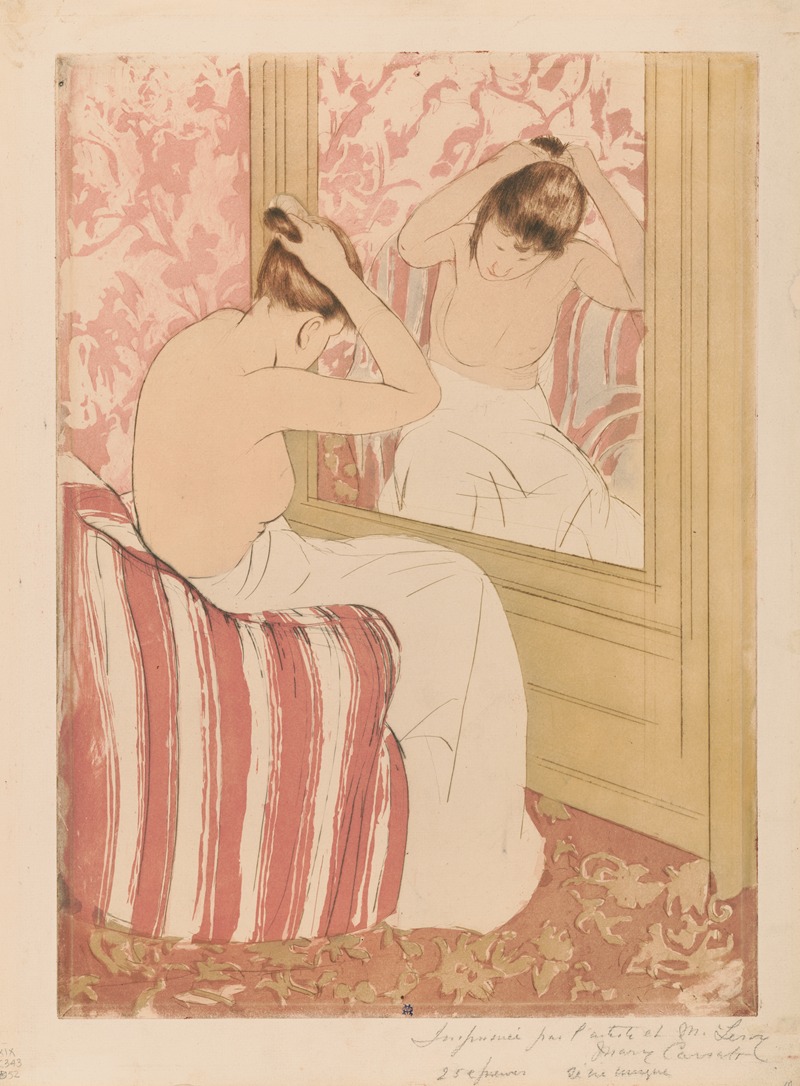 Mary Cassatt - The coiffure