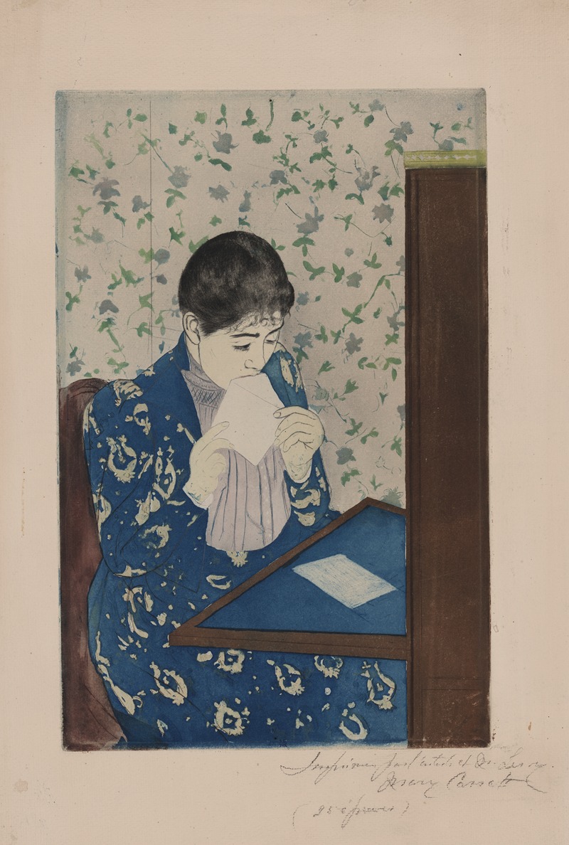 Mary Cassatt - The letter