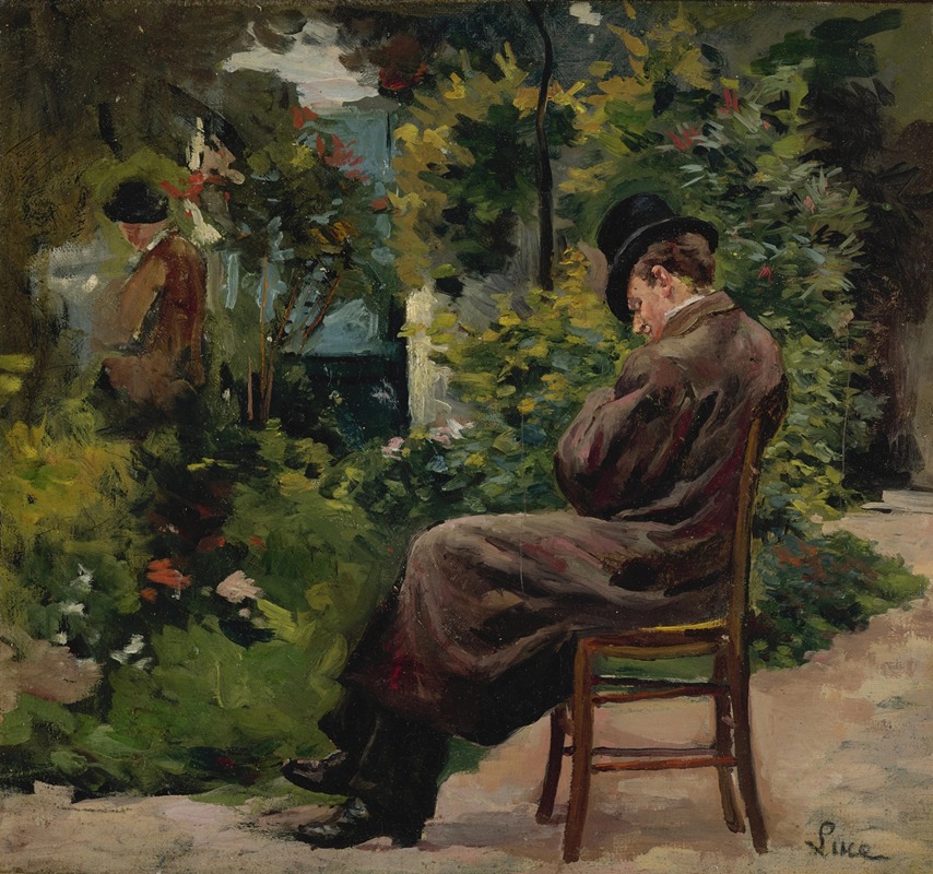 Maximilien Luce - Jardin à Montrouge
