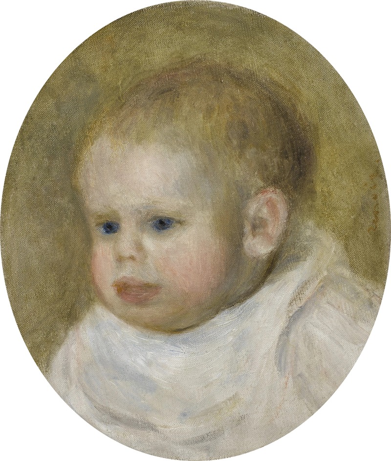 Pierre-Auguste Renoir - Jean Renoir en médaillon
