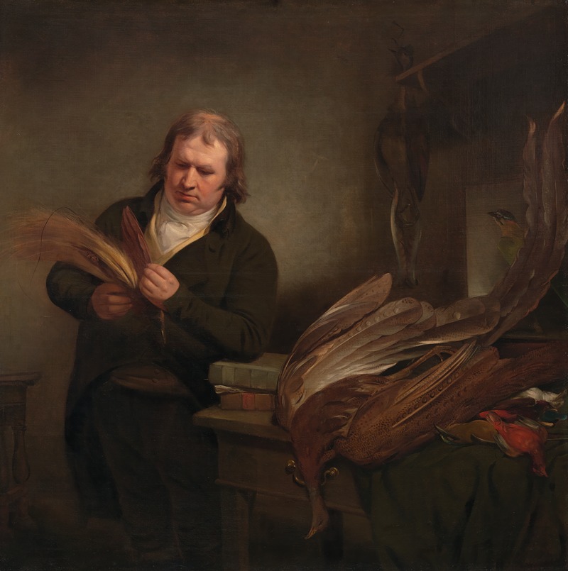 Ramsay Richard Reinagle - An Ornithologist, Possibly John Latham