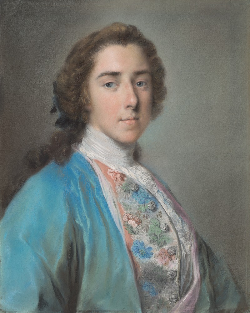 Rosalba Carriera - Portrait of Henry Fiennes Pelham-Clinton, ninth Earl of Lincoln and second Duke of Newcastle