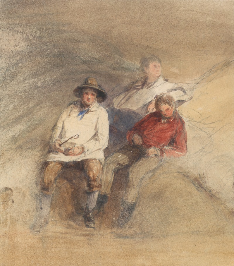 William Evans of Bristol - Study of Country Boys