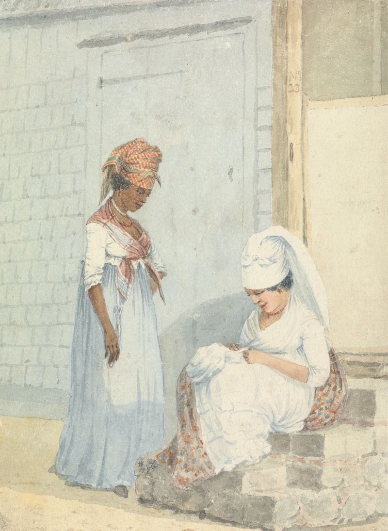 William Hay - Seamstresses, St. Kitts, Carribean