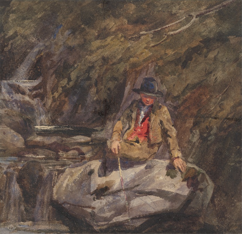 William James Müller - Young Fisherman