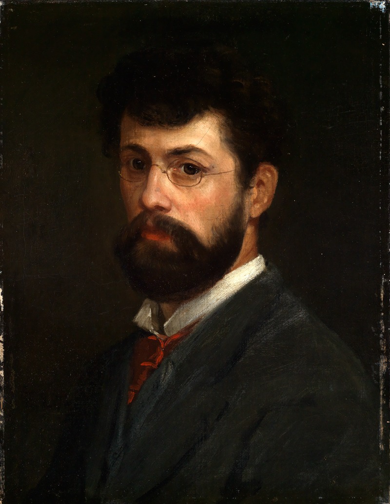 Albert Lang - Self-portrait